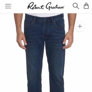 Robert Graham NWT perfect Fit Jeans 30 dark indigo
